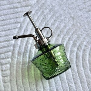 Green Glass Plant Mister